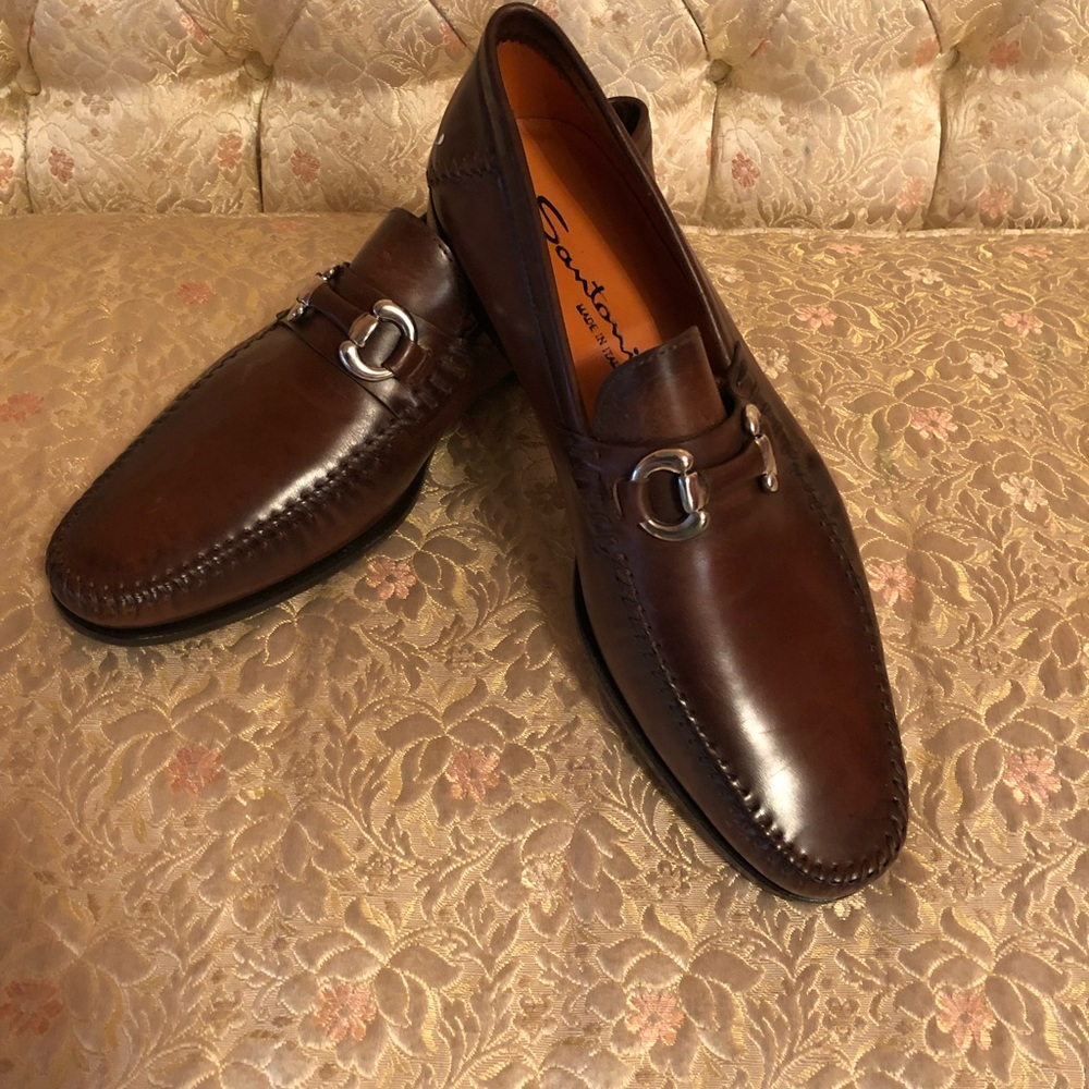 Santoni Egan Loafers size 7